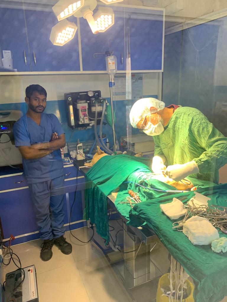 Dholu surgery - Saturn Dess Foundation, Gurugram